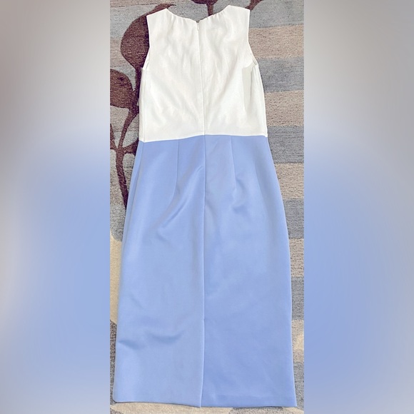 Ted Baker Zamelid Sleeveless Color Block Pencil Sheath Dress w Front Keyhole - Picture 7 of 10
